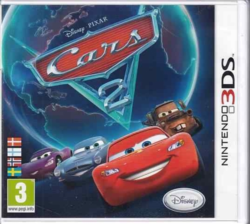 Disney Pixar Cars 2 - Nintendo 3DS Spil - (B Grade) (Genbrug)